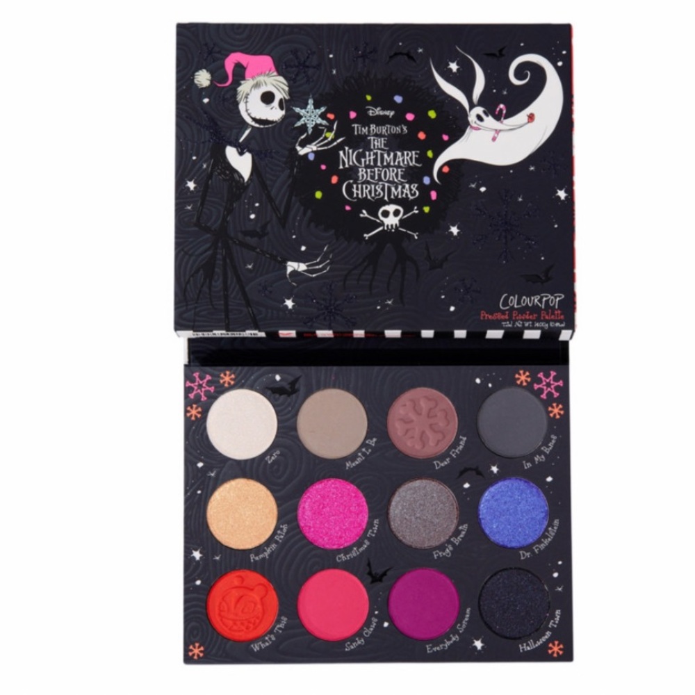 Nightmare Before Christmas Colourpop Eyeshadow